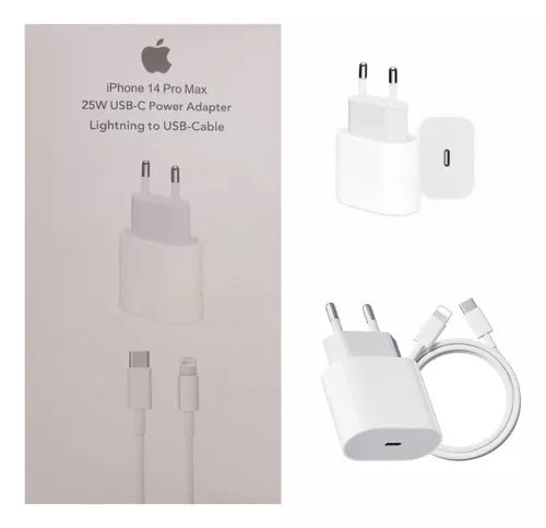 CARGADOR IPHONE 14 PRO MAX DE 35W CARGA