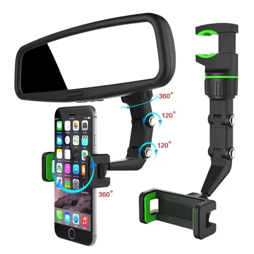 Soporte para retrovisor de celular 360°